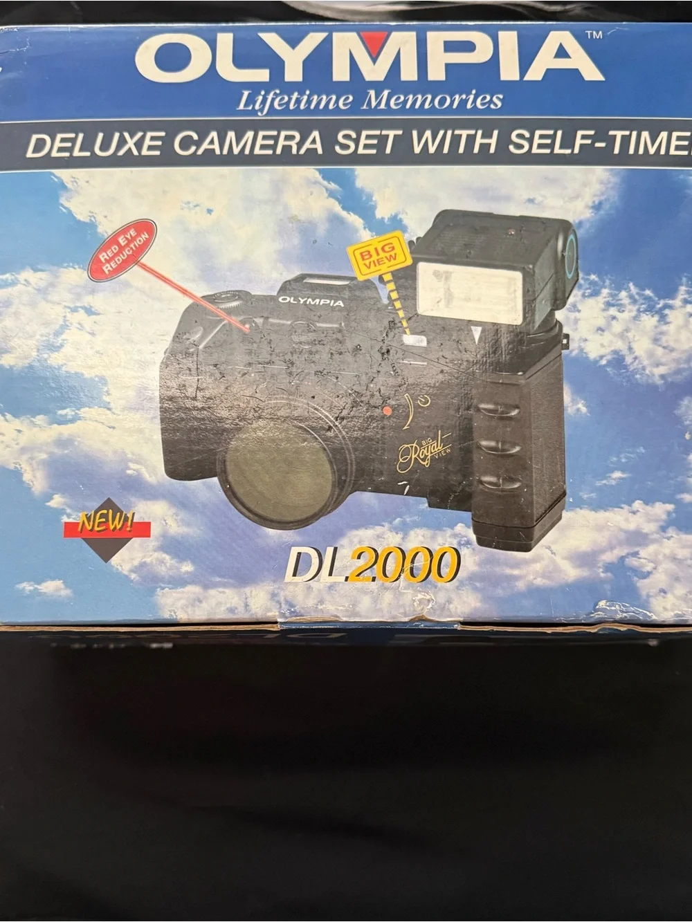 DL2000 Black Camera Set with Flash - Deluxe Photo Kit